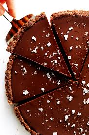 The Most Amazing Salted Dark Chocolate Tart Gimme Some Oven Recipe Chocolate Tart Chocolate Tarts Recipe Desserts