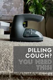 Wrap a large loop of packing tape around your closed fingers, sticky side out. The Best Pilling Remover For Your Couch Long Story Short