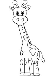 Dibujos De Jirafas Para Colorear