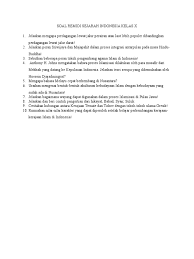 Jelaskan teori serupa yang dikemukakan oleh hoesein djajadiningrat? Soal Remidi Sejarah