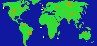 Harta politica a lumii 1600x1200 mm eduvolt. Podisurile Lumii Joc Geografie