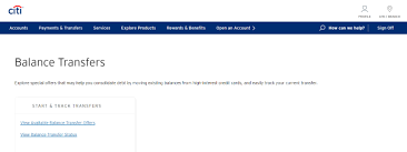 Banks, issuers and credit card companies do not endorse or guarantee this content, are not responsible for it, and may not even be aware of it. How To Do A Balance Transfer With Citi Bankrate
