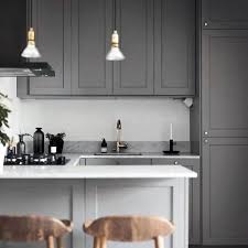 Top 50 Best Grey Kitchen Ideas Refined Interior Designs In 2020 Grey Kitchens Grey Kitchen Grey Kitchen Designs