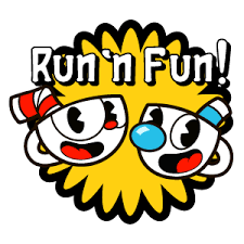 Cuphead And Mugman Run N Fun Sticker Fun Stickers Stickers Stickers Stickers