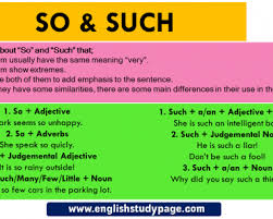 Singular nouns use is, while plural nouns use are. Using So In English English Study Page