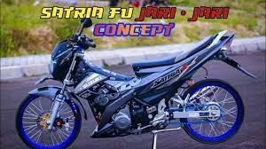 Suzuki satria fu ini dimodifikasi oleh pemilikinya dengan warna khas hello kitty tersebut. Modifikasi Satria Fu Jari Jari Terkeren Satria Fu Jari Jari Concept Indonesia Youtube