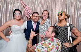 Find photo booths in columbus who are ready to get the job done. Best Open Air Photo Booth In Columbus The Aloha Booth Brett Loves Elle Columbus Wedding Photographers Open Air Photo Booth Booth Wedding Photo Booth