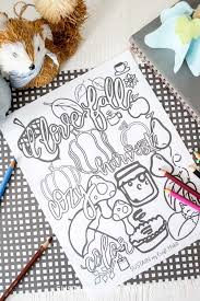Plus, it's an easy way to celebrate each season or special holidays. Free Fall Coloring Page Sustain My Craft Habit