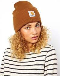 Carhartt Beanies Knit Hats Coffee 016 Outfits With Hats Latest Fashion Clothes Beanie Outfit Winter