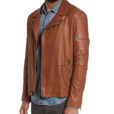 Mens Brown Stylish Leather Jacket In Usa Uk Canada Germany France New York Los Angeles Chicago Houston Philadelphia Phoenix San Antonio San Diego D Leather Jacket Stylish Jackets Leather Jacket Men