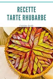 Tarte Rhubarbe En 2020 Recette Tarte Recette Tarte Rhubarbe Rhubarbe