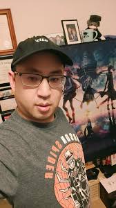Happy Birthday to myself and my twin brother. :) Sporting my Crowdstrike  attire (Boson Spider) and Sword Art Online poster. :)