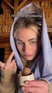 Christmas Gift Unboxing: Virgin Mary Shares Her Joyful Surprises