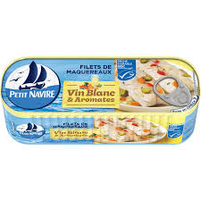 Filets De Maquereaux Vin Blanc Aromates Petit Navire La Boite De 235 G A Prix Carrefour En 2020 Maquereau Au Vin Blanc Maquereau Vin Blanc