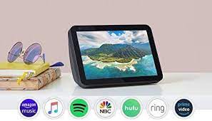 Amazon Com Echo Show 8 Hd 8 Smart Display With Alexa Charcoal Amazon Devices Amazon Devices Alexa App Best Security Cameras