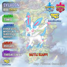 Sylveon Shiny Cute 700 Fairy Pokemon Sword And Shield Game Etsy In 2021 Games Like Pokemon Pokemon New Pokemon