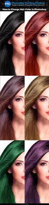 How To Change Hair Color In Photoshop Easy Yet Powerful Techniques Photoshop Techniques Photoshop Photography Photoshop