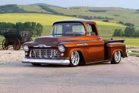Image result for Orange 1955 Truck