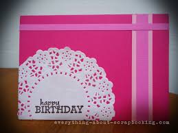 Here are 10 different ways you can use and make paper pockets, including templates and tutorials found. Hot Pink Scrapbooking Birthday Card Idea Everything About Scrapbooking Com