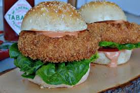 Tabasco Scampi Burger Mit Tabasco Gin Cocktailsauce Bacon Zum Steak Cocktailsauce Lachsschinken Scampi