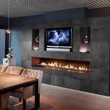 Quick video showing the major steps followed to build a fireplace/tv wall. Wall Fires I Hole In The Wall Fires I Modus Fireplaces