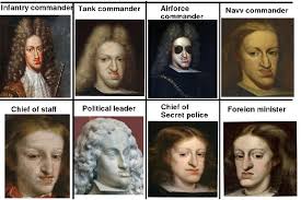 Habsburg jaw origin (apparently not a salami): Leader