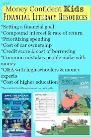 Money Confident Kids Magazine Financial Literacy Resources Financial Literacy Financial Literacy Lessons Personal Financial Literacy