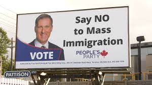 Petitions have since sprung up calling on billboard owners pattison outdoor advertising to take the. Company To Remove Pro Maxime Bernier Billboards That Criticize Mass Immigration Ctv News