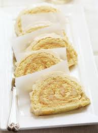 Buche Au Sucre A La Creme Ricardo Recipe Cake Roll Recipes No Cook Desserts Dessert Recipes