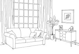 The printable gift voucher is a perfect solution to the increasingly common problem of what to give as a wedding present when friends and family who have been shacked up for years and even raised children together finally decide to the the knot in their middle/layer years. Simple Living Room Clipart Black And White Novocom Top