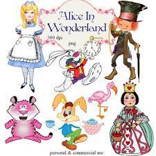 Clip Art Alice In Wonderland Transparent Png Digital Files No 103 Alice In Wonderland Silhouette Clip Art Alice In Wonderland