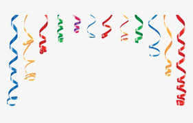 A long, narrow flag or pennant. Free Streamers Clip Art With No Background Clipartkey