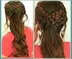 Grecian Braid Hairstyles Hair Tutorial For Medium Long Hair Curly Ponytail Updos Summer Styles Braids For Long Hair Hair Styles Braided Hairstyles