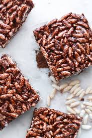 Making your own healthy vegan rice crispy treats (or rice crispy squares) is super simple, and needs 3 ingredients. Healthy Rice Crispy Krispie Treats With Cocoa Nutrition In The Kitch