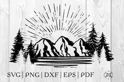 Free Free Mountainscape Svg 519 SVG PNG EPS DXF File