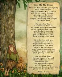 Tree Of My Heart Poetry Ramsey Anne