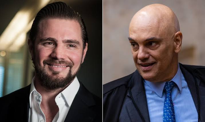 Mensagens trocadas entre Vorcaro e Alexandre de Moraes foram extraídas e  periciadas pela PF