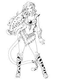 The thundercats by benyhibridos on deviantart. Coloring Page Thundercats Cheetara 7