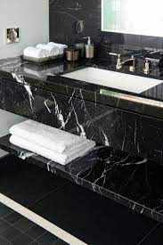 If you are skeptical about real marble being black, that would be. Black Marble Bathroom Countertops Lovely Badkamermeubel In 2020 Black Marble Bathroom White Marble Bathrooms Bathroom Interior Design