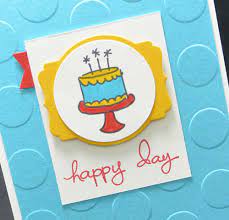 Step by step written tutorial | stampin' up! Card Making Video On Making An Easy Birthday Card Endless Birthday Wishes From Stampin Up I Teach Stamping
