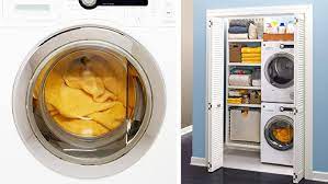 Units in this type of laundry closet are stacked. Create A Closet Laundry