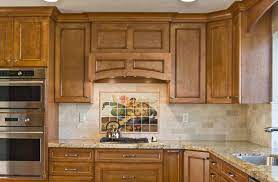 Log on to www.tilemuralstore.com so see this tuscan scene on tiles plus many others. Italian Kitchen Backsplash Design Idea Mediterranean Kitchen Houston By Pacifica Tile Art Studio Houzz