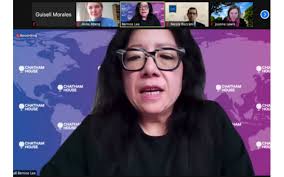 Con Instituto Real de temas internacionales sobre COP26