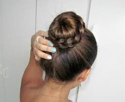 Braid Around Bun Hair Styles Braided Bun Hairstyles Hair