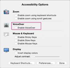 Off if there's a closed padlock icon in the lower left corner of the preference pane, you may need to click it to unlock the settings. Microsoft Office Tutorials Use Voiceover In Outlook 2016 For Mac