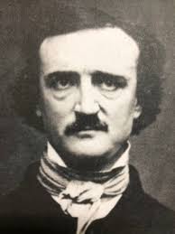 Edgar Allan Poe, Portrait Print, Handcrafted Mini Plaque