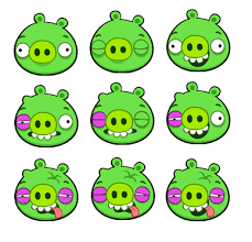 Large Pig Angry Birds Star Wars Angry Birds Character Design
