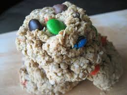 Tatym adapted paula deen's monster cookie recipe by using margarine instead of butter and opting out of the raisins, and they are delicious! M Ms Adventures Of A Hungry Redhead