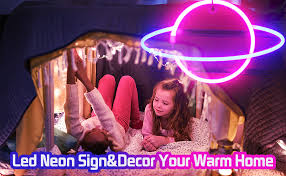 See more ideas about bedroom decor, bedroom design, pink bedroom. Led Neon Signs For Bedroom Wall Planet Saturn Neon Light Support Usb Charging Battery Safe Low Voltage Decorating For Bedroom Kids Room Living Room Bar Restaurant Party Wedding Pink Blue