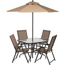 Mosaic 6 Piece Folding Patio Set Discount Patio Furniture Patio Set Patio Dining Furniture